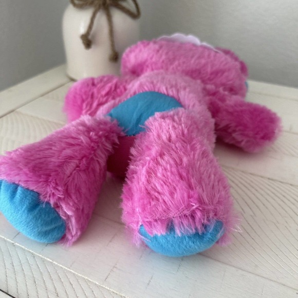 Kellytoy Sad Crying Pink Monster Stuffed Animal Doll Toy Plush 15" Alien Horns - Picture 6 of 11